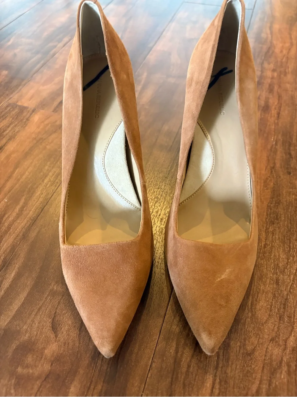 Suede Banana Republic Heels